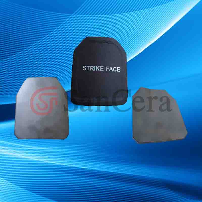 SIC Ceramics - High protection Single Curved Monolithic Bulletproof vest insert plate